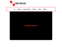 Tablet Screenshot of firstaidplus.com.hk